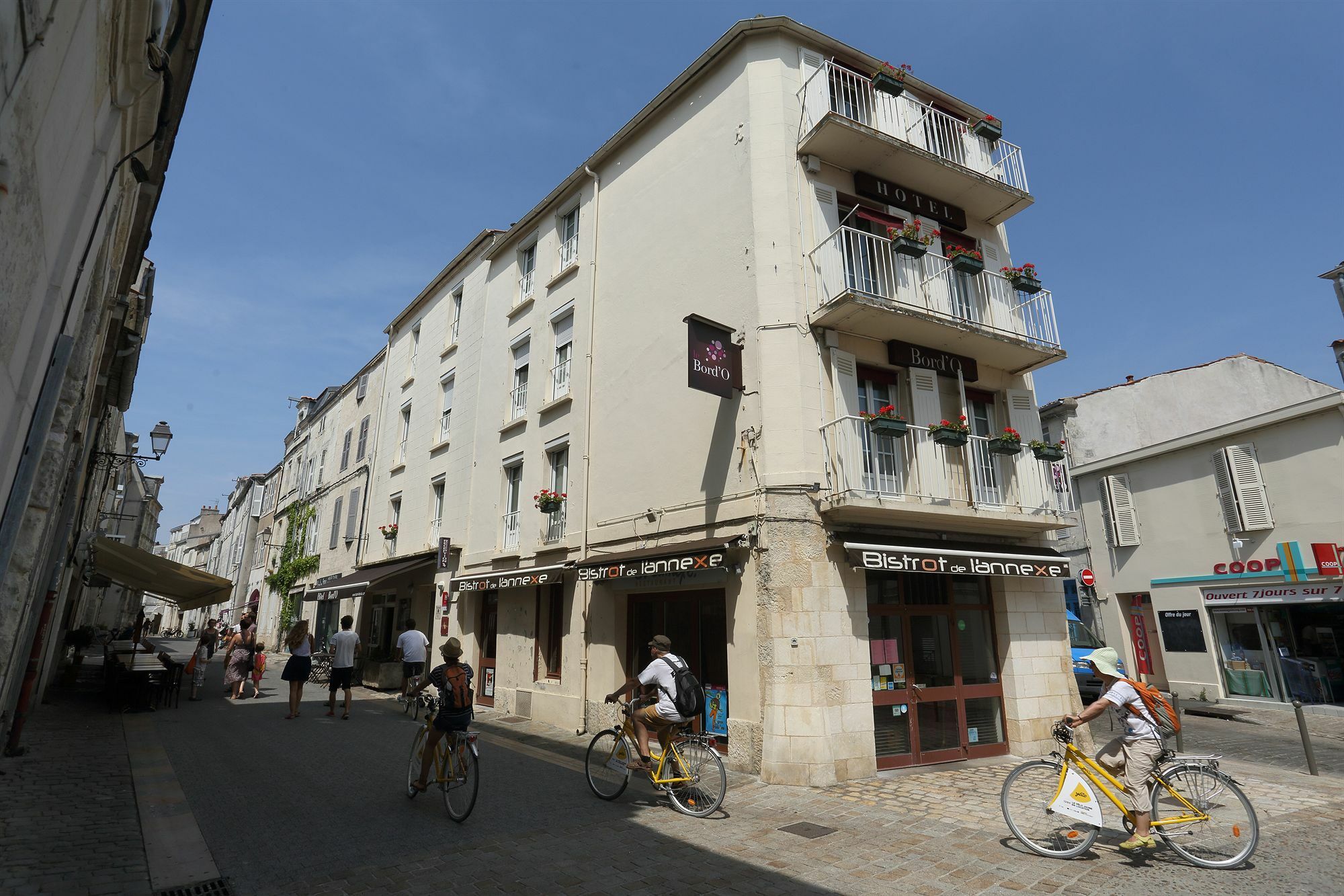 לה רושל Hotel Le Bord'O Vieux Port מראה חיצוני תמונה